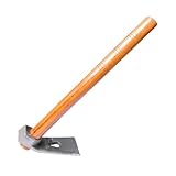 Onchdbfhuu Multifunktionale Gartenhacke mit Holzgriff, Multifunktionale Kleine Hacke mit Holzgriff, Haushalts-Blumenhacke für Den Einsatz im Haushalt und in der Landwirtschaft