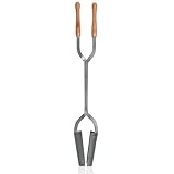 VITO Garden - Extra robuster Handbagger, Zaunpfosten-Lochspaten, Erdhandbagger, Lochspaten, Erdlochausheber - perfekt für das Graben von 150-mm-Zaunpfostenlöchern