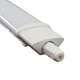 LUXULA LED Feuchtraumleuchte 120 cm - mit Quick Connector - IP65 4000K Neutralweiß - 36W 3250lm - Wannenleuchte Röhre Keller Garage Werkstatt