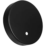 Zerodeko Tischlampenfuß aus Metall Rund Robuster Schreibtischlampenständer Kompakter Eisen Sockel für Aromalampe Nachttischleuchte Wohnzimmer Schlafzimmer