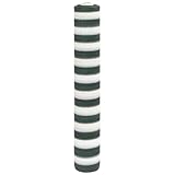 Rantry Sichtschutznetz Grün und Weiß 1,5 x 10 m aus HDPE 195 g/m², Möbel, Windschutz für den Außenbereich, Trennwand für den Außenbereich,