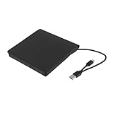 HOMSFOU Externes DVD-lesegerät Mit USB-c-anschluss Kompatibel Mit Laptop Und Desktop-Computer Schnelle Datenübertragung Leicht Tragbar Für Mobile Nutzung Unterstützt Cd Und DVD