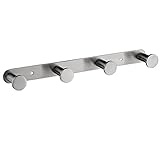 LOLYPOT Handtuchhaken Bademantelhaken Wandhaken Kleiderhaken 304 Edelstahl Wandhalterung Handtuchhalter Bad und Küche Tür Hake