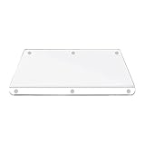 Transparentes, rutschfestes Schneiden aus Acryl, transparenter Schnittblock mit Quaste, für Gemüse, Obst, Sandwiches, Pizza, Kuchen Ximan