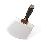 Karl Dahm Eimerspachtel – Profi Mörtel- & Kleber-Spachtel, Breitspachtel aus Edelstahl – Ideal zum effizienten Arbeiten mit Eimer, Klebe-, Fugen- und Fliesenkleber – Robuste, hochwertige Ausführung