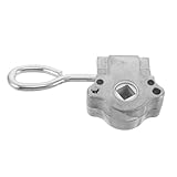 LOORGVEL Aluminium Markisengetriebe und Kurbelantrieb Ersatzteil für Terrassenmarkisen Geräuscharm Stabil Manuelle Steuerung für Sonnenschirme und Jalousien