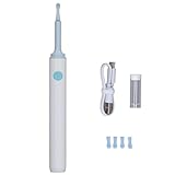 Grasgrün Ohrreiniger Otoskop Ohrenschmalz Entfernung Otoskop 1080P 5MP WiFi Endoskop Ohrreinigungskamera mit LED-Licht für iOS für Android Handy Weiß