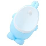 ASAKKURA Urinal für Jungen Wandmontierbares Abnehmbares Steh urinal mit Cartoon design Platzsparend Einfach zu Reinigen für Töpfchentraining und Steh pipi Blau