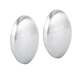 Jieddey Edelstahlseife,2 PCS Metallseife Edelstahl Kernseife Küche Seife Geruch Metallseife Seife Handseifen Edelstahl Seife für Küche Bar beseitigen Geruch