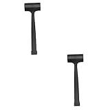 jojofuny 2st Schlagfester Gummihammer Rutschfester Hammer Doppelseitiger Gummihammer Hammer Mit Gummikopf Kleiner Hammer Für Frauen Hammer Mit Griff Hämmer Gummihammer Klein Holzhammer
