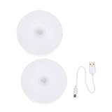 Hemobllo 2St led sensor light led sensorleuchte treppenleuchten nachttischleuchten wandlapme LED-Nachtlicht Deckenleuchte bewegungssensor licht innen Kleiderschrank Nachtlicht LED-Licht Abs