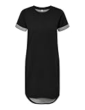 JDY Damen JDYIVY Life S/S Dress JRS NOOS Kleid, Black, XXL