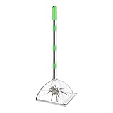 Verstellbarer Fänger mit langem Griff zum kontaktlosen Fangen von Spinnen und kleinen Insekten, entworfen für