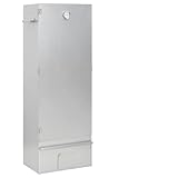 Furniture Item Home BBQ Ofen Smoker mit Holzspänen 44,5x29x110cm Verzinkter Stahl-Möbel