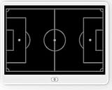 Elektronisches Fußball-Coaching-Board, LCD-Taktiktafel Für Fußball, Taktikmappe Fußball, Fußball Taktiktafel Fussball Taktiktafel Football Coach Board Ideal Für Taktiken Und Spielanpassungen(Weiß)