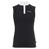 Cavallo Turniershirt Damen ärmellos Black Sportswear FS 2024, Größe:46