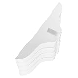 SHINEOFI 4 Stück Raumteilerständer aus Robustem Holz mit Stützfunktion Weißer Sockel für Sichtschutzwände Stabile Halterung für Raumtrennwände im Wohn und Bürobereich