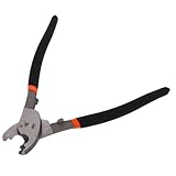 Kisangel Multifunktionale Elektrozange mit Ergonomischem Griff Robustem Metall Gummimaterial Geeignet als Kabelschneider Abisolierzange und Drahtschneider für Elektriker und