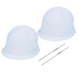 Beavorty 4 Stück Haarfärbekappe Werkzeug Hut Zum Haarefärben Haarfärbemittel Haar-highlighter-set Haare Färben Für Salon Kappen Zum Färben Von Haaren Färben Von Farbkappen Eisen Blue