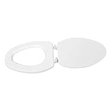 ETHZZLE Weicher Toilettensitz Aus EVA Ersatz Toilettensitz Dicke Schaumstoffauflage Für Badezimmer Farbenfroher Toilettendeckel Standardgröße V Förmige Unterseite Komfortabel Und