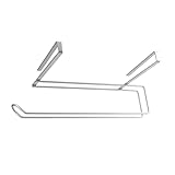 Metaltex 364935039 Easy Roll Schrankeinsatz Papierrollenhalter, Polytherm, 35x18x10cm, Silber