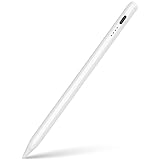 Stift für iPad mit Hohe Präzision, Schnellladefunktion, Pencil 2. Generation für pple mit kompatibel mit iPad 6/7/8/9/10, iPad Air 3/4/5, iPad Mini 5/6, iPad Pro 11'/12.9' (Weiß)