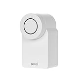 Nuki Smart Lock (4. Generation), smartes Türschloss mit Matter für schlüssellosen Zutritt ohne Umbau, elektronisches Türschloss Macht das Smartphone zum Schlüssel, weiß