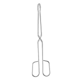 CLISPEED Edelstahl Lebensmittelzange mit Robustem Griff Vielseitige Bbq Klemme für Steak Brot und Grill Langlebige Küchenschere zum Backen und Servieren Praktisches Küchenwerkzeug für