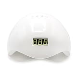 Global Fashion Sun-5 48W UV LED Lichthärtungsgerät mit 4 Timern für Gelpolitur, Nagellampe für Gelnägel, Nail Lampe zur Maniküre und Pediküre, UV Lampe für Gelnägel Studio Qualität