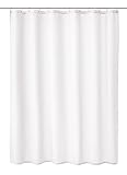 Kleine Wolke Duschvorhang Kito, Polyester, schneeweiß, 120 cm x 200 cm