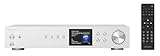 VR-Radio Internet Tuner: Digitaler WLAN-HiFi-Tuner, Internetradio, DAB+, Bluetooth, Silber (DAB Receiver, DAB+ Receiver für Stereoanlage, iPhone Ladestation)