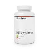 GymBeam Mariendistel (Kapseln) - Silybum Marianum-Extrakt, standardisiert auf 80% Silymarin, unterstützt die Entgiftung der Leber und Fettleber, fördert Verdauung, Herzgesundheit und Vitalität