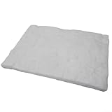 babominimer Kalzium-Magnesium-Silikat-Kamikfaser-Kamin-Feuerkasten-Sicherheitsdecke für Bioethanol- und Gelbrenner, hohe Beständigkeit bis 1206 °C, auslaufsicher (30 x 20 x 5 cm)