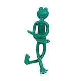 Kisangel Wiederverwendbare Gartenpflanzenbinder Froschform Flexible Unterstützung Für Pflanzen Gartenarbeit Und Deko