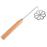 ULTECHNOVO Timbale Frittierform mit Holzgriff Aluminium Legierung für Snacks und Gebäck Robust und Verschleißfest Küchenutensilien für Zuhause