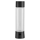 RUYUUEQ npresse Elektrische Mit Fruchtfleischtrennung Getränkewasser Sprudel Sprudelmaschine Wasser tragbare hausgemachte kohlensäurehaltige Küche Speisebar Eismacher (Black, One Size)
