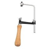 DECOMELODY Multifunktionaler Holzgriff Sägebogen U Förmige Bogensäge für Schmuckherstellung Metallbearbeitung Stabiles Handwerkzeug Präziser Schnitt Langlebig Schnittfrei