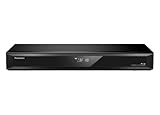 Panasonic DMR-BCT760AG Blu-Ray Player und Recorder mit Twin HD DVB-C Tuner, 500 GB Festplatte, 4K Upscaling, Ultra HD, Simultanaufnahme, Smart Ready, Schwarz