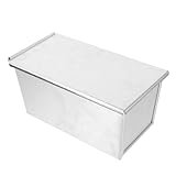 STOBAZA Toast Backform Brottopf Ton Kastenform Mit Deckel Bread Box Brot Backen Zubehör Brotbacktopf Mit Deckel Tontopf Brot Brotaufbewahrung Backform Toastbrot Toastbrotform Brotkästen