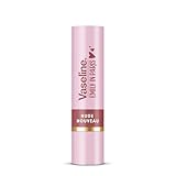 Vaseline LP Lippenbalsam mit Farbe, Emily Nude Nouveau, 3 g, 24H Feuchtigkeitsspendung, 9% Vaseline, natürlicher Hautton