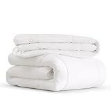 BEDSURE Bettdecke 135x200 2er Set 450gsm - Winterdecke 4 Jahreszeiten Inklusive Ganzjahresdecke 300gsm & Sommerdecke 150gsm, 2 Steppdecke für Vierjahreszeiten/Sommer/Winter, White