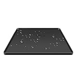 Abtropfmatte für den Kühlschrank – Kühlschrankmatte aus Silikon ohne Verrutschen | wiederverwendbarer Schlagschutz | auslaufsicher | unter dem Verschüttungssensor des Geräts für