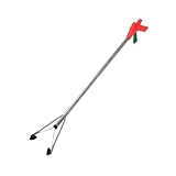 Müllgreifer – lange Greifzange mit Gummi-Saugnapf für einfache Müllsammlung