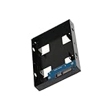 Disk Montagehalterung Disk Adapter 2 5-Zoll Bis 3 5-Zoll Festplatten Stromversorgung Wärmeableitung Montagehalterung Einfach Zu Installierender Desktop Bay Adapter