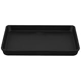 MERRYHAPY Multifunktionale Grillplatte aus Dickem Gusseisen Tragbare Teppanyaki Pfanne Rechteckige Bbq Grillpfanne für Outdoor und Garten