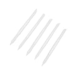 Homoyoyo 5 Stück Teiliges Glas Nagelfeilen Set Maniküre Feilen Nagelhaut Schieber für Präzise Nagelpflege Langlebig Leicht Tragbar Kompakt für Damen und Herren