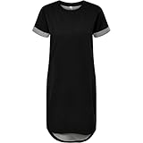 JDY Damen JDYIVY S/S Dress JRS NOOS Lässiges Kleid, Black, S