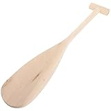 POPETPOP Holzruder 19,5 Zoll Kinderpaddel FüR WasseraktivitäTen, Ergonomisches T-Griffdesign, Geeignet FüR Boote, Kajaks, Kanus Und Surfbretter