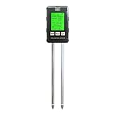 Histos 6-In-1-Multifunktions-Bodentester, Bodenfruchtbarkeit, PH-Wert, Temperatur, Luftfeuchtigkeit, Sonnenlicht, Luftfeuchtigkeitsdetektor für die Gartenarbeit
