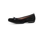 Gabor Damen Klassische Ballerinas, Frauen Flats,Pumps,Halbschuhe,Sommerschuhe,Slipper,Ballerina-Schuhe,Ballett-Schuhe,schwarz,38.5 EU / 5.5 UK